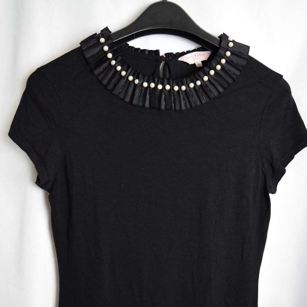 Ted Baker Pearl and Ruffle Top